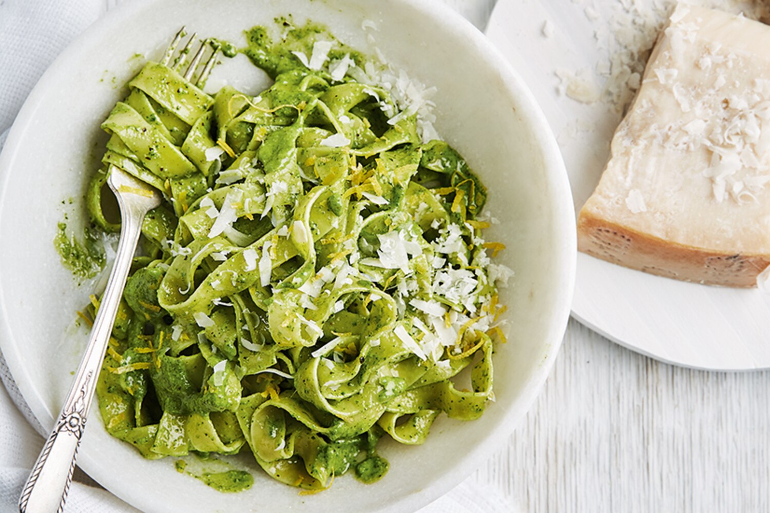 Green Power Hemp Pesto Pasta | Canadian Living