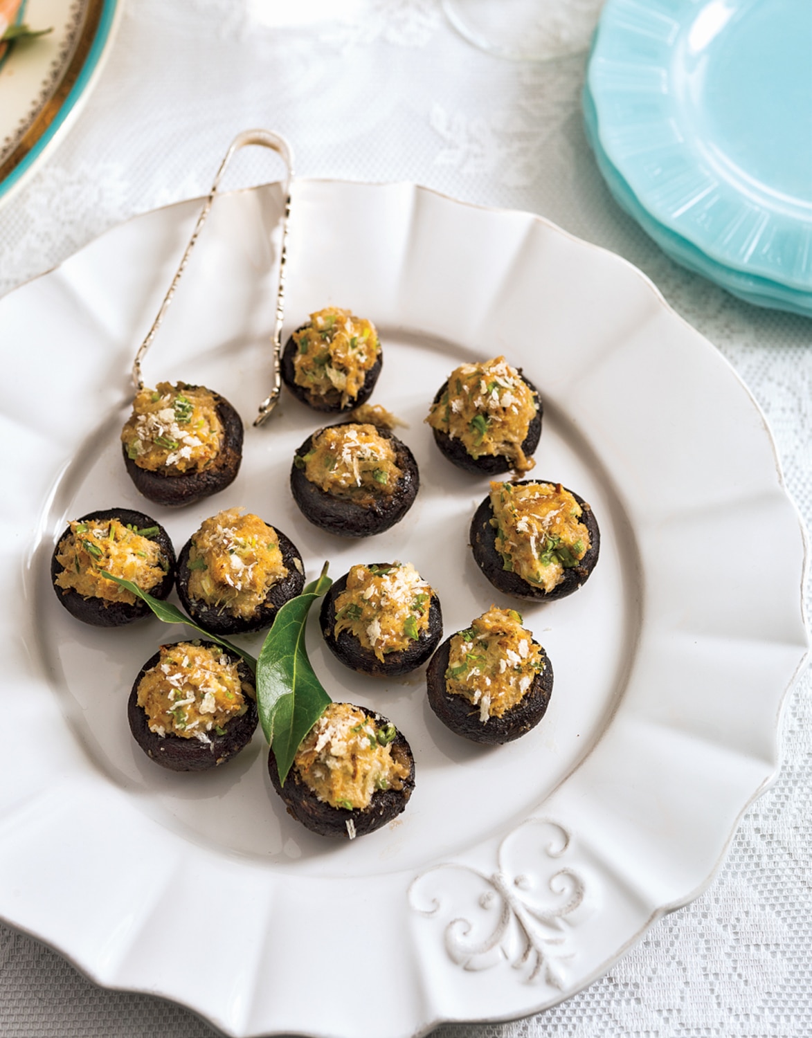 Crab Rangoon-Stuffed Mushroom Caps | Canadian Living