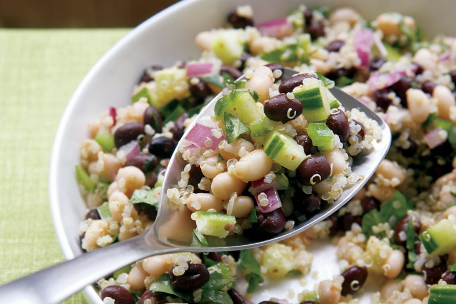 Black and White Bean and Quinoa Salad | Canadian Living