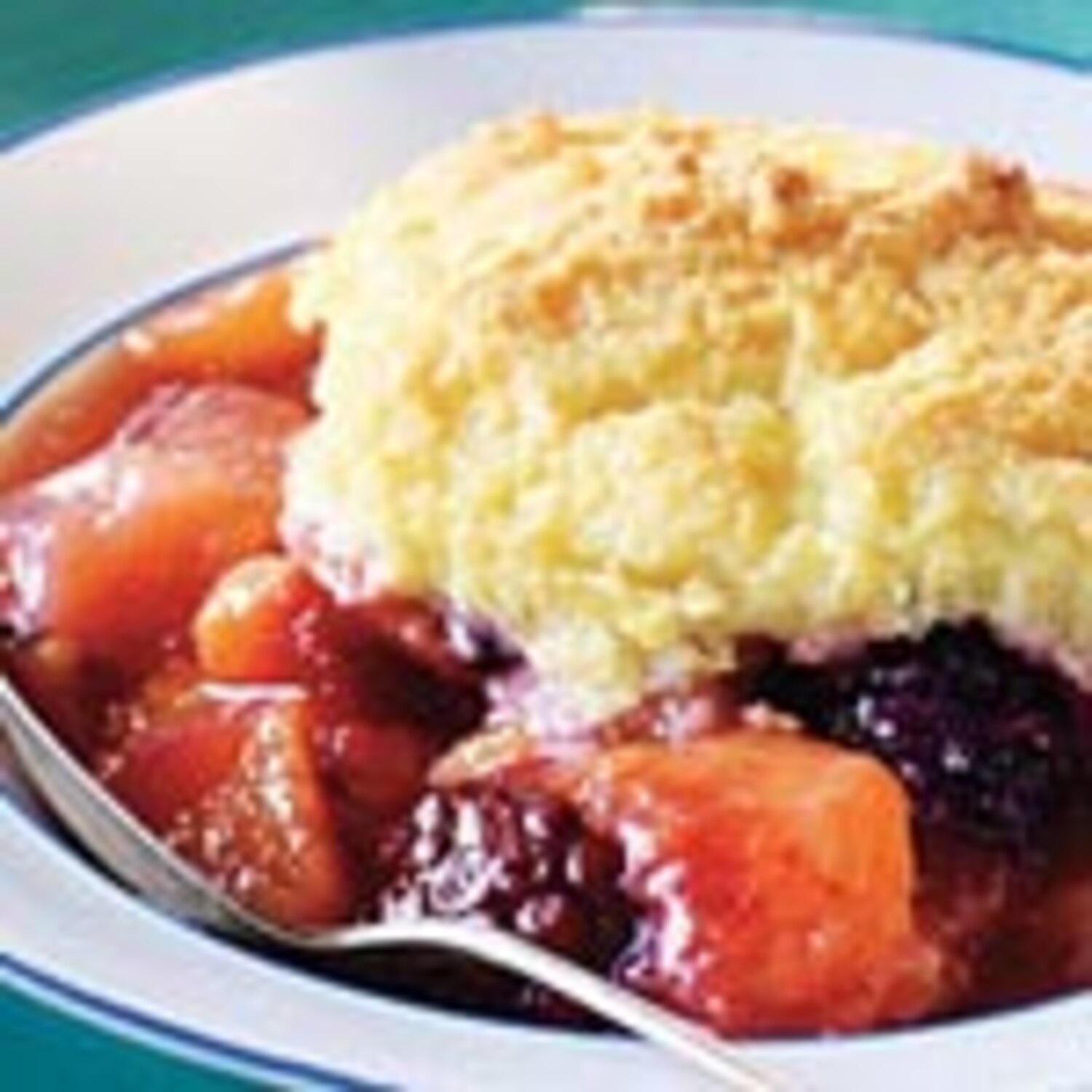 Peach and Blackberry Cornmeal Cobbler | Canadian Living