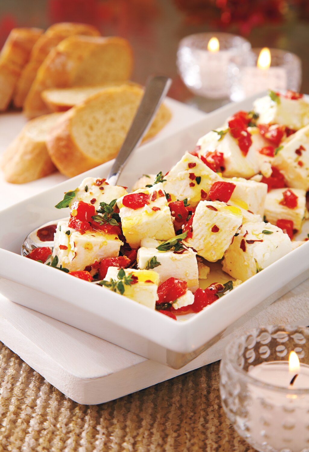 Marinated Roasted Peppers and Feta | Canadian Living