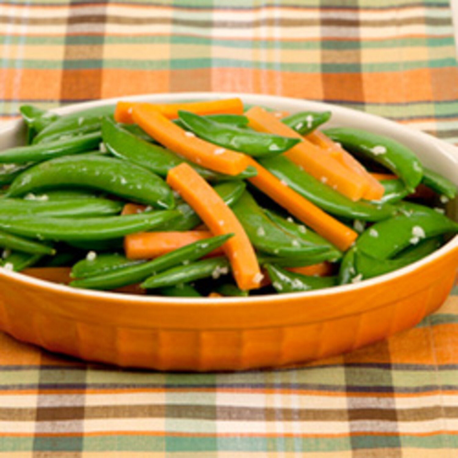 Sautéed Carrots and Sugar Snap Peas Canadian Living