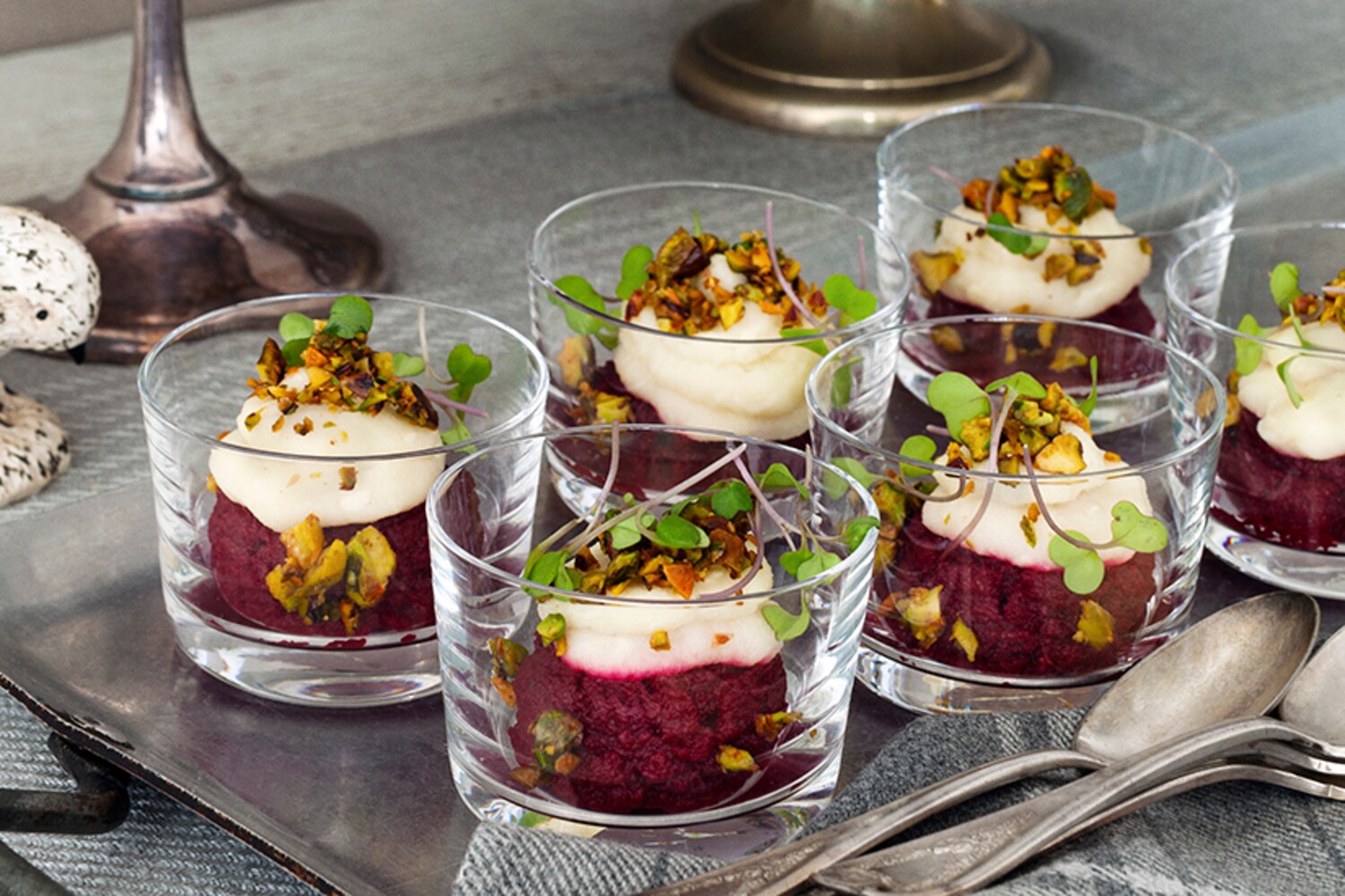 Gluten-Free Beet & Buckwheat Parfaits | Canadian Living