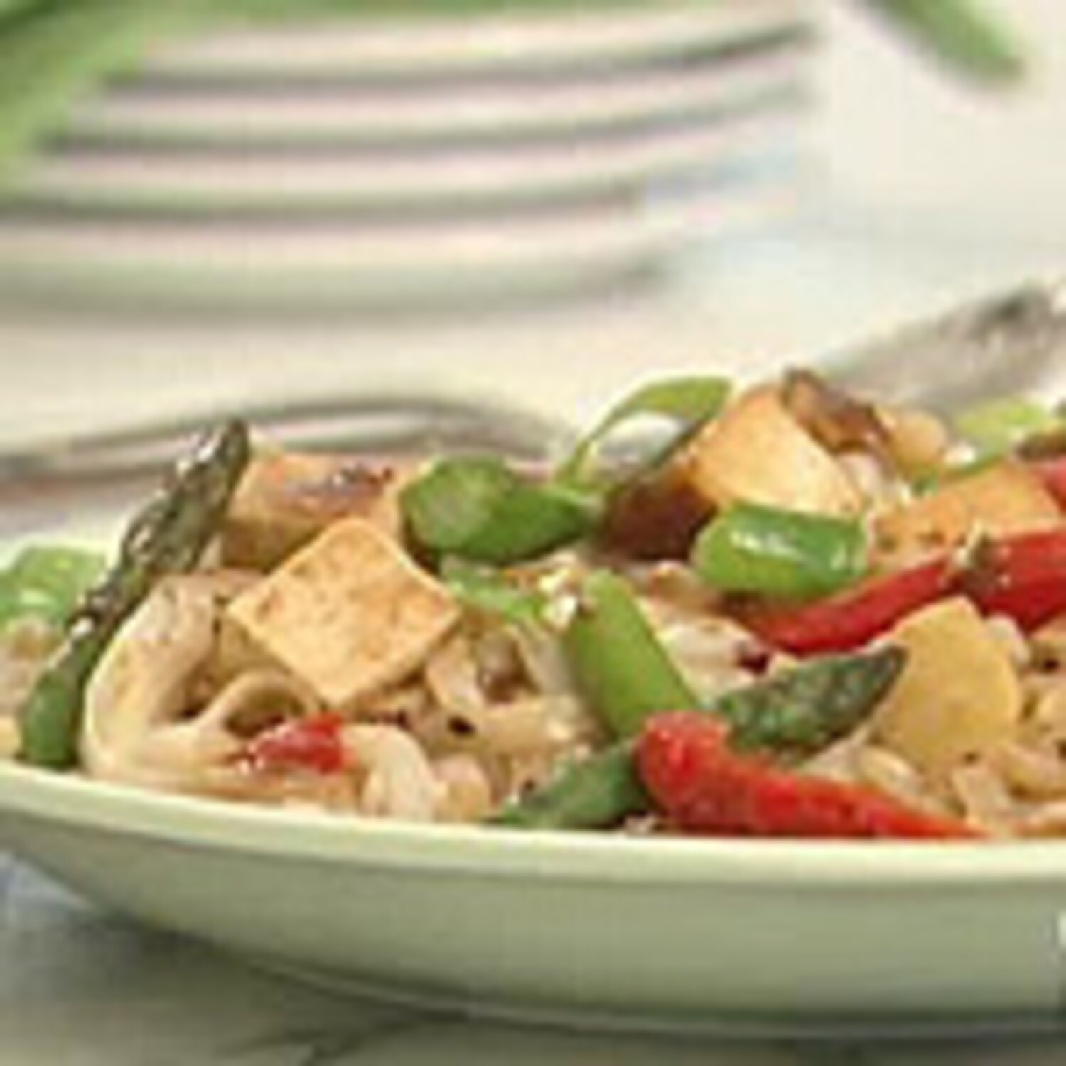 Tofu and Asparagus StirFry Canadian Living