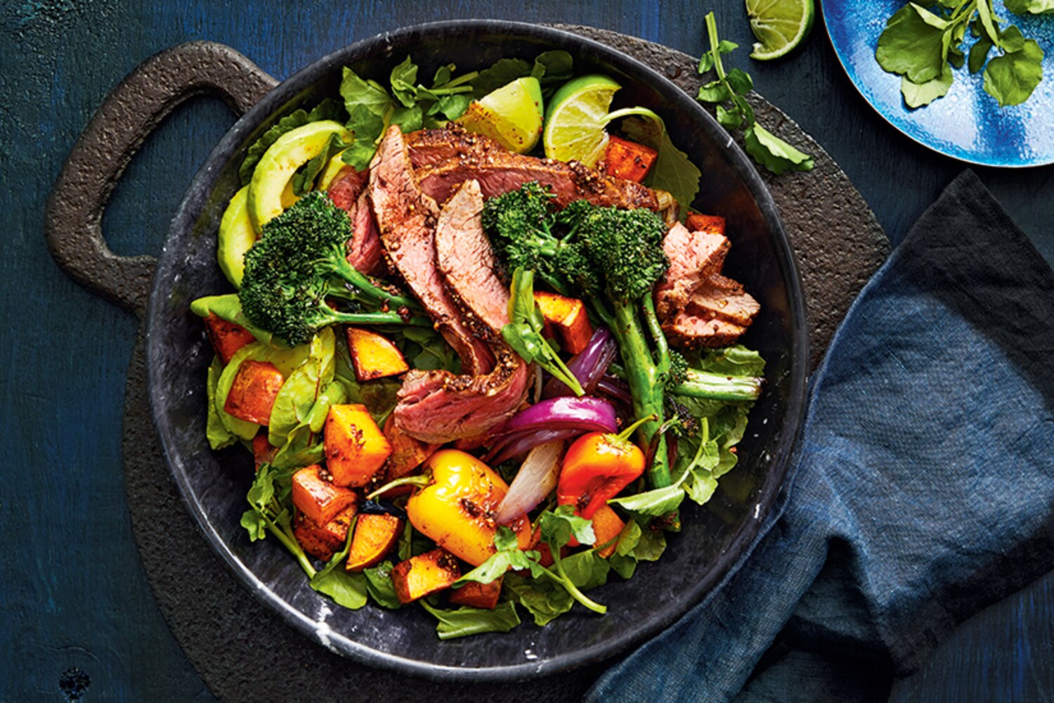 Sheet Pan Steak and Fajita Bowls | Canadian Living