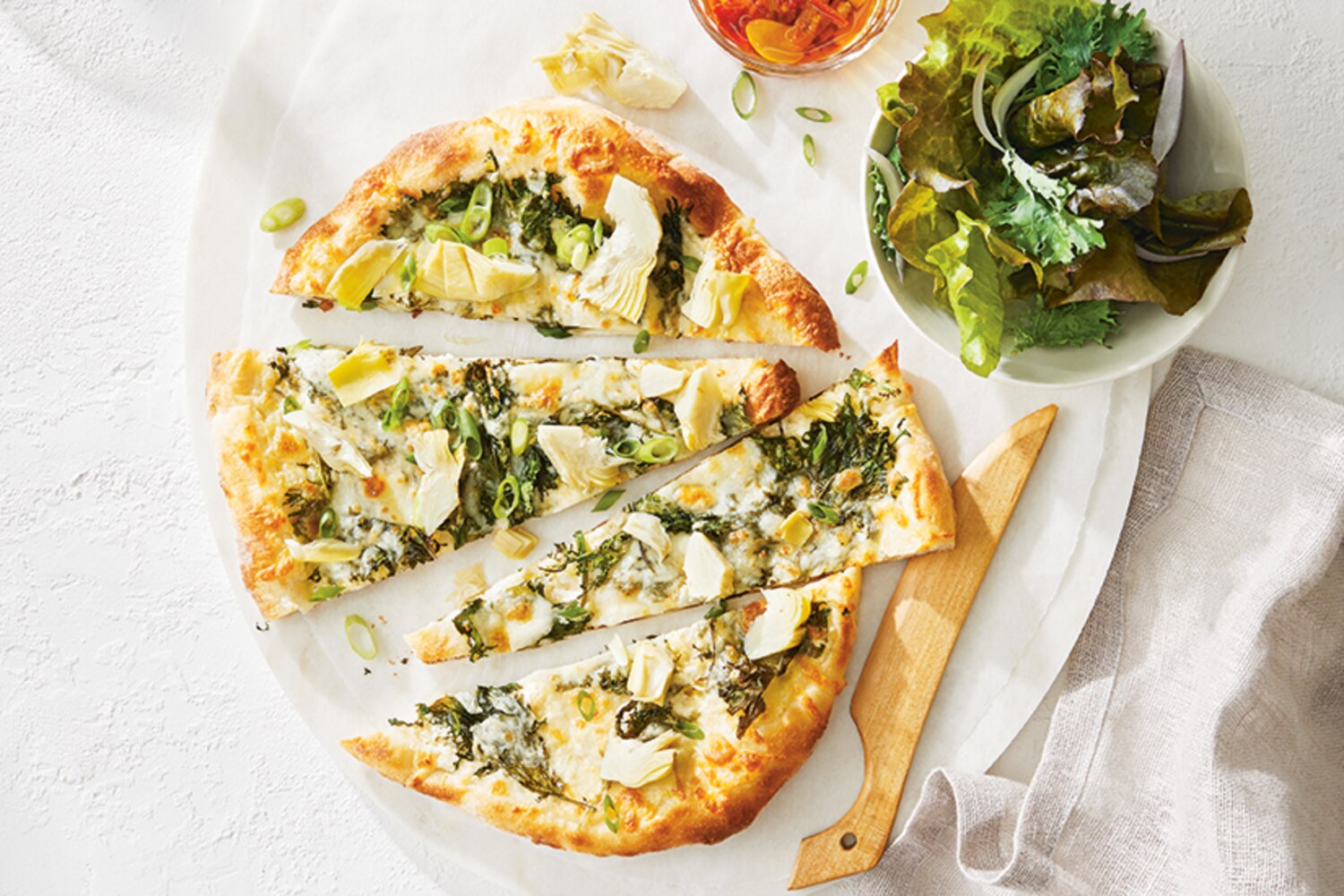 Winter Greens & Artichoke Pizza | Canadian Living