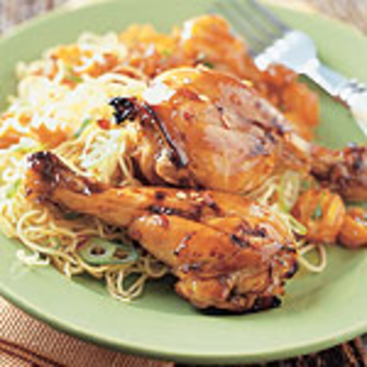 Spicy Orange Baked Chicken Drumsticks & Roasted Ginger Carrots | Canadian Living