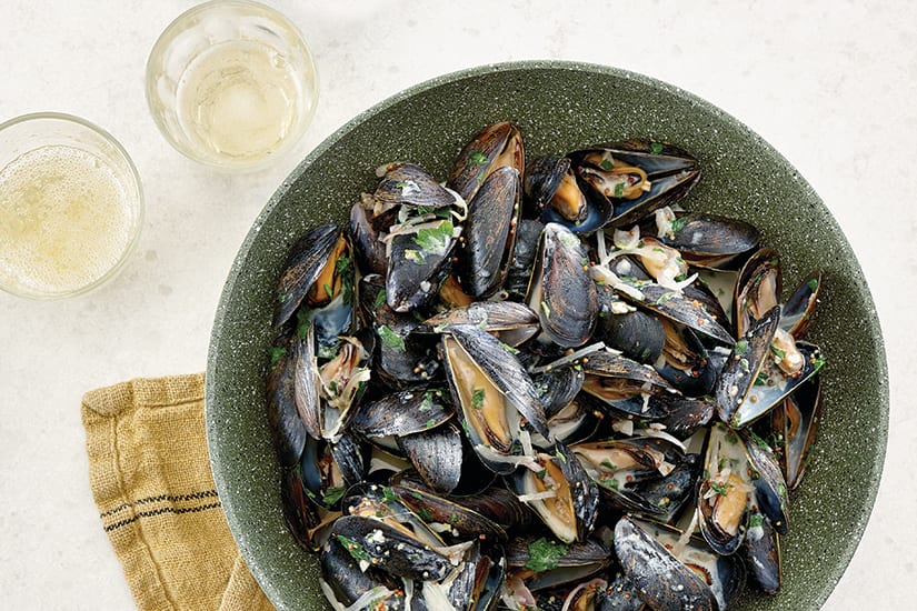Mussels with Mustard Cream Sauce Canadian Living
