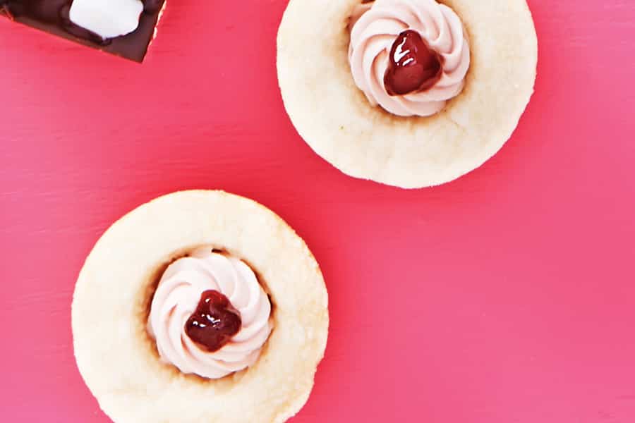 Raspberry Cheesecake Cookie Cups | Canadian Living
