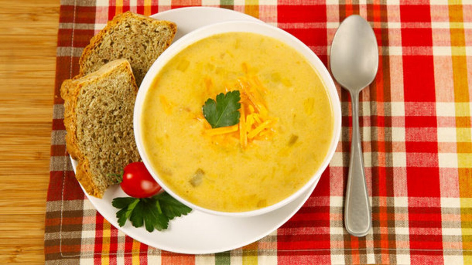 Cheddar and Leek Soup Canadian Living