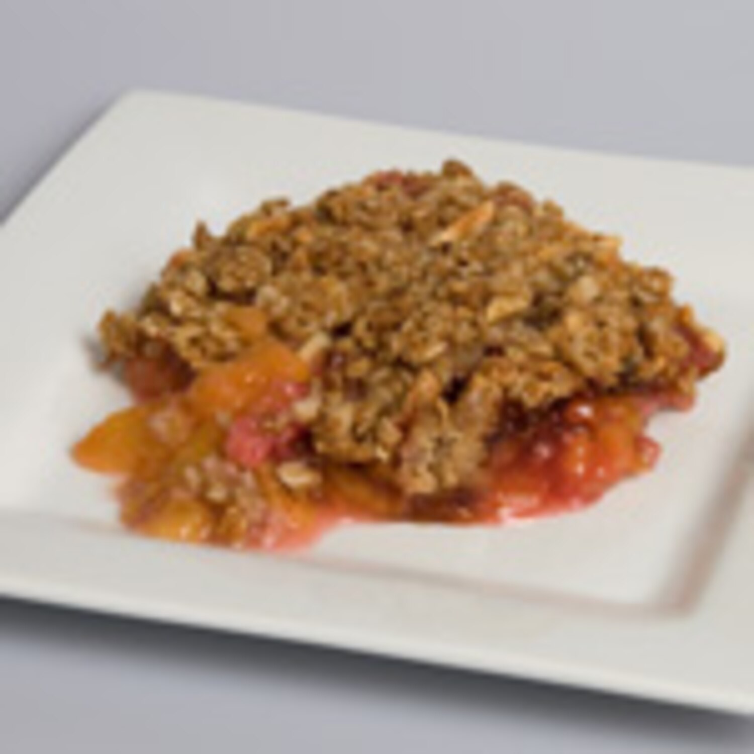 Nectarine and Raspberry Crisp Canadian Living