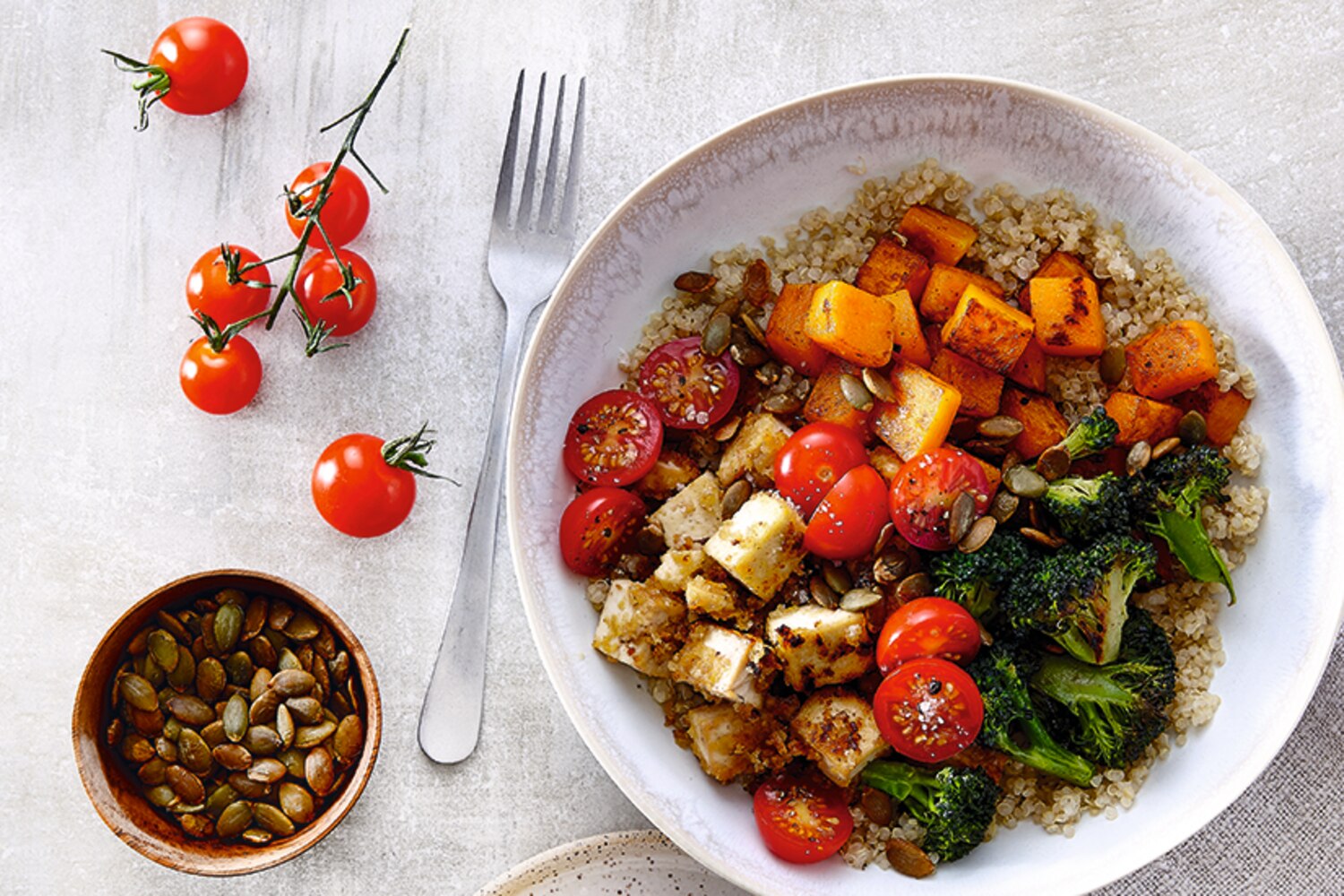 Vegan Tofu & Quinoa Bowls Canadian Living