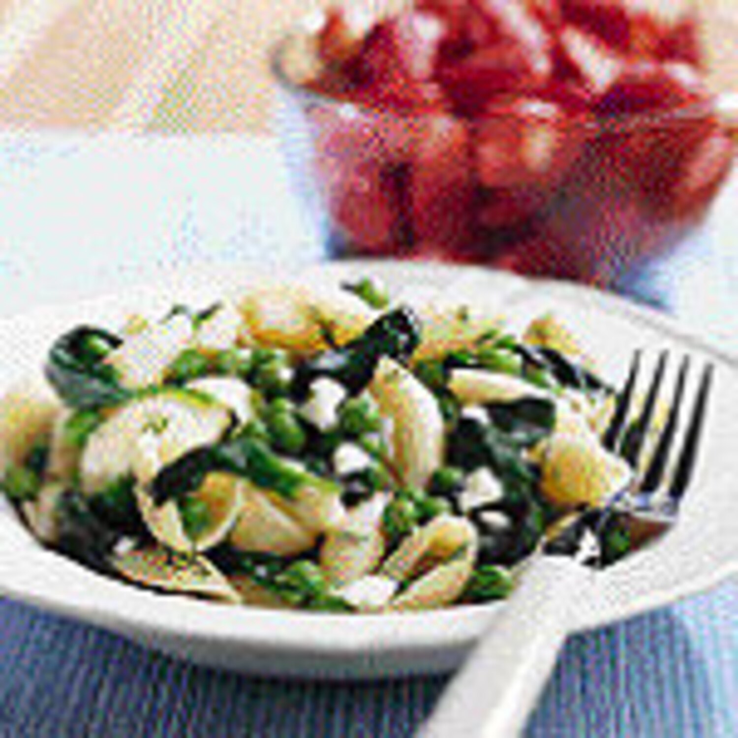 Spinach and Green Pea Pasta Canadian Living