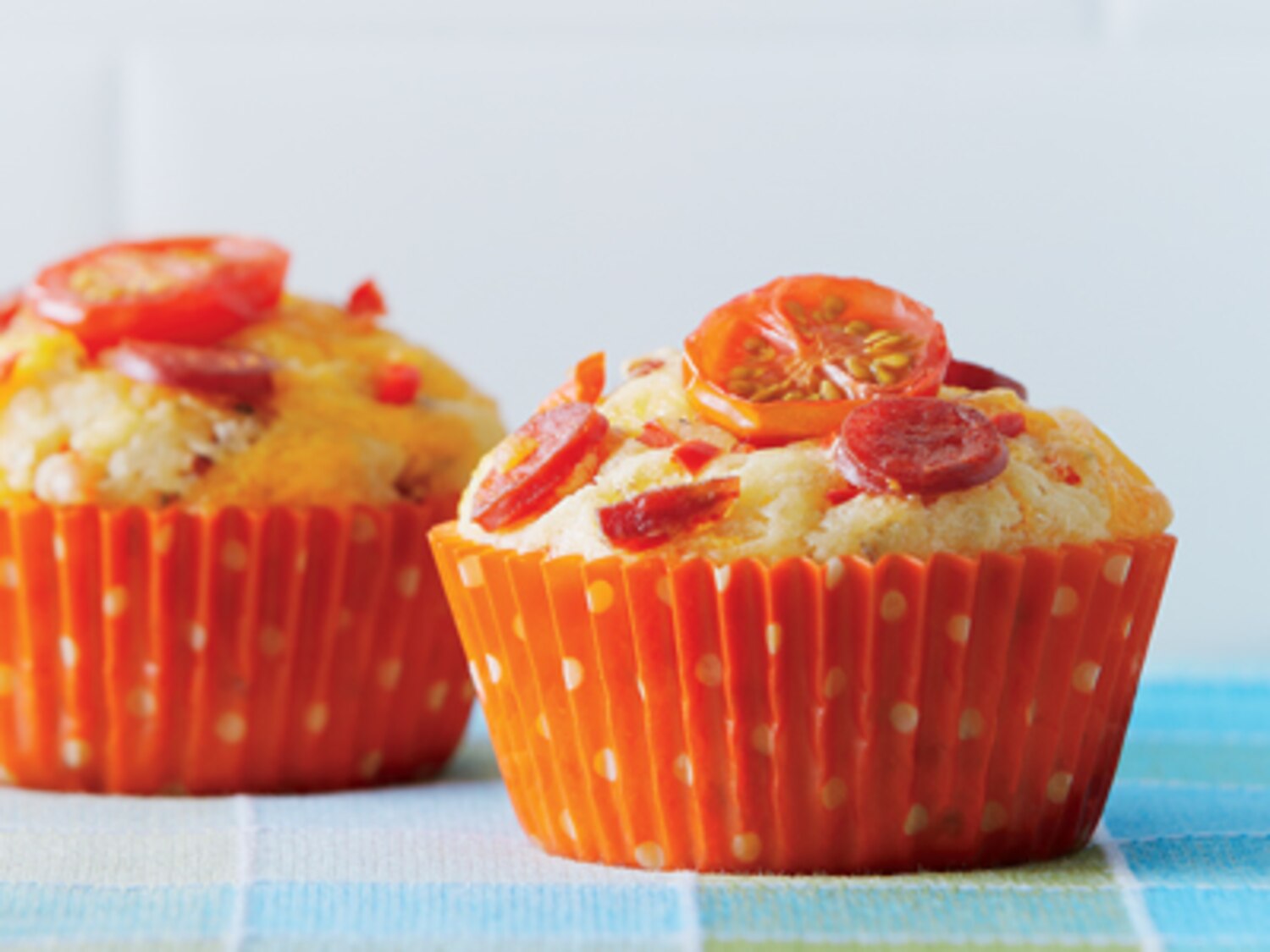 Pepperoni Pizza Muffins | Canadian Living