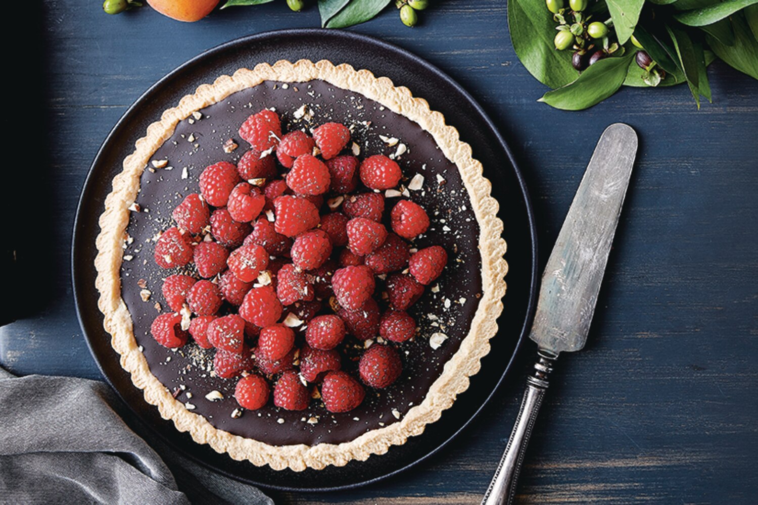 Choco-Raspberry Shortbread Tart | Canadian Living