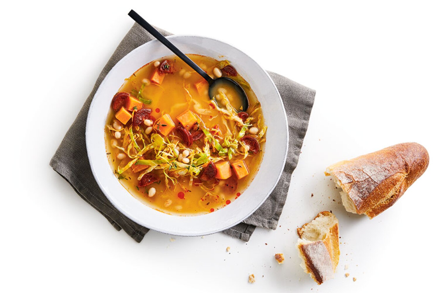 Chorizo and Cabbage Soup | Canadian Living
