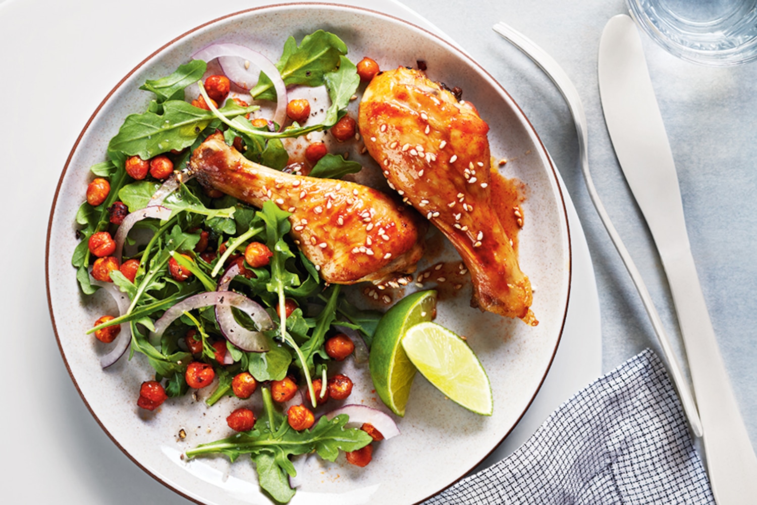 Spicy MapleGlazed Chicken Drumsticks Canadian Living