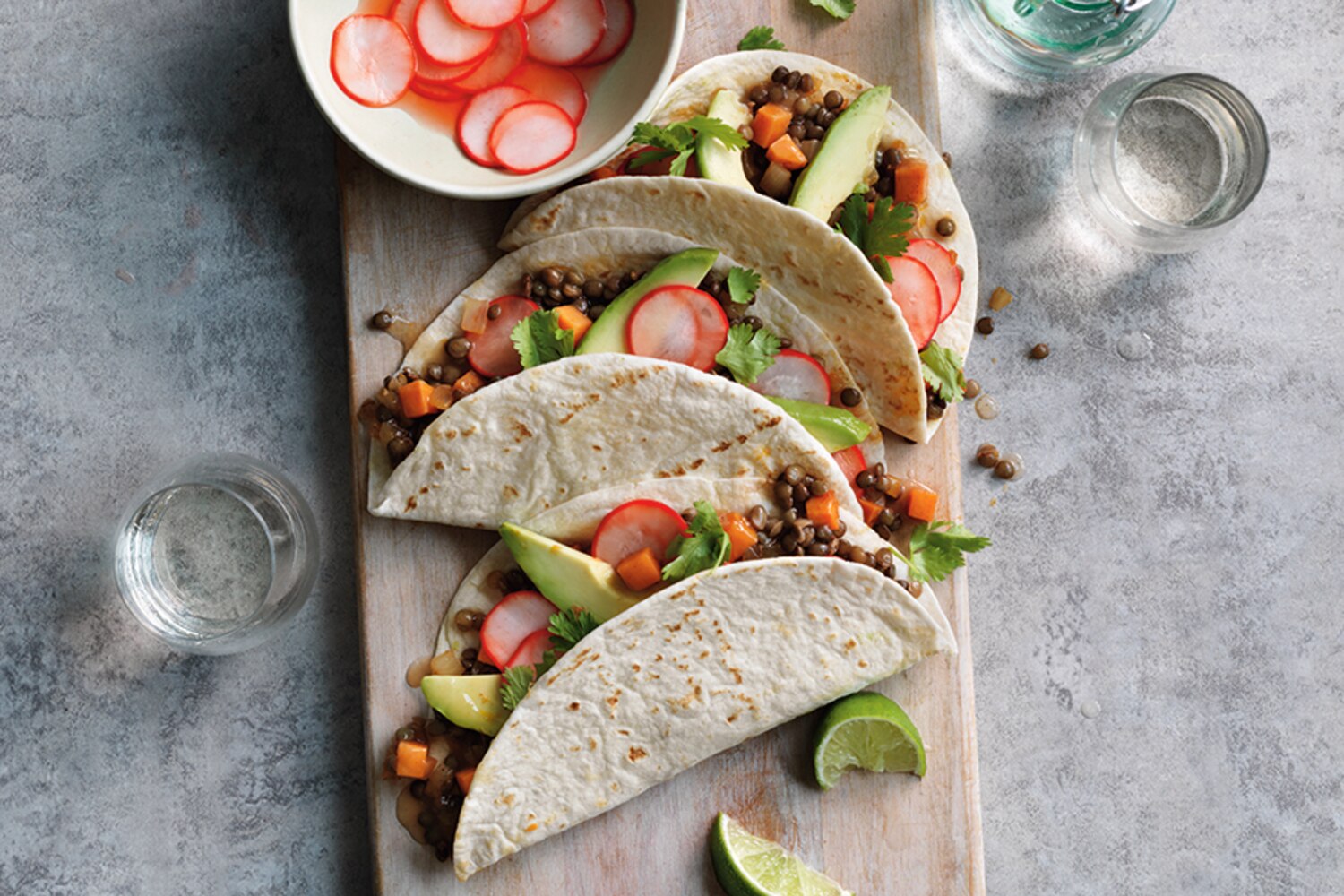 Chili-Lime Sweet Potato Tacos | Canadian Living