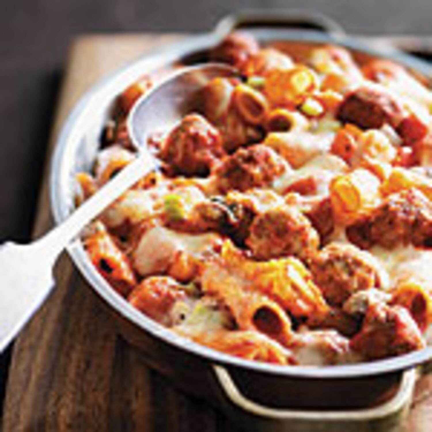 Baked Rigatoni and Meatballs Canadian Living
