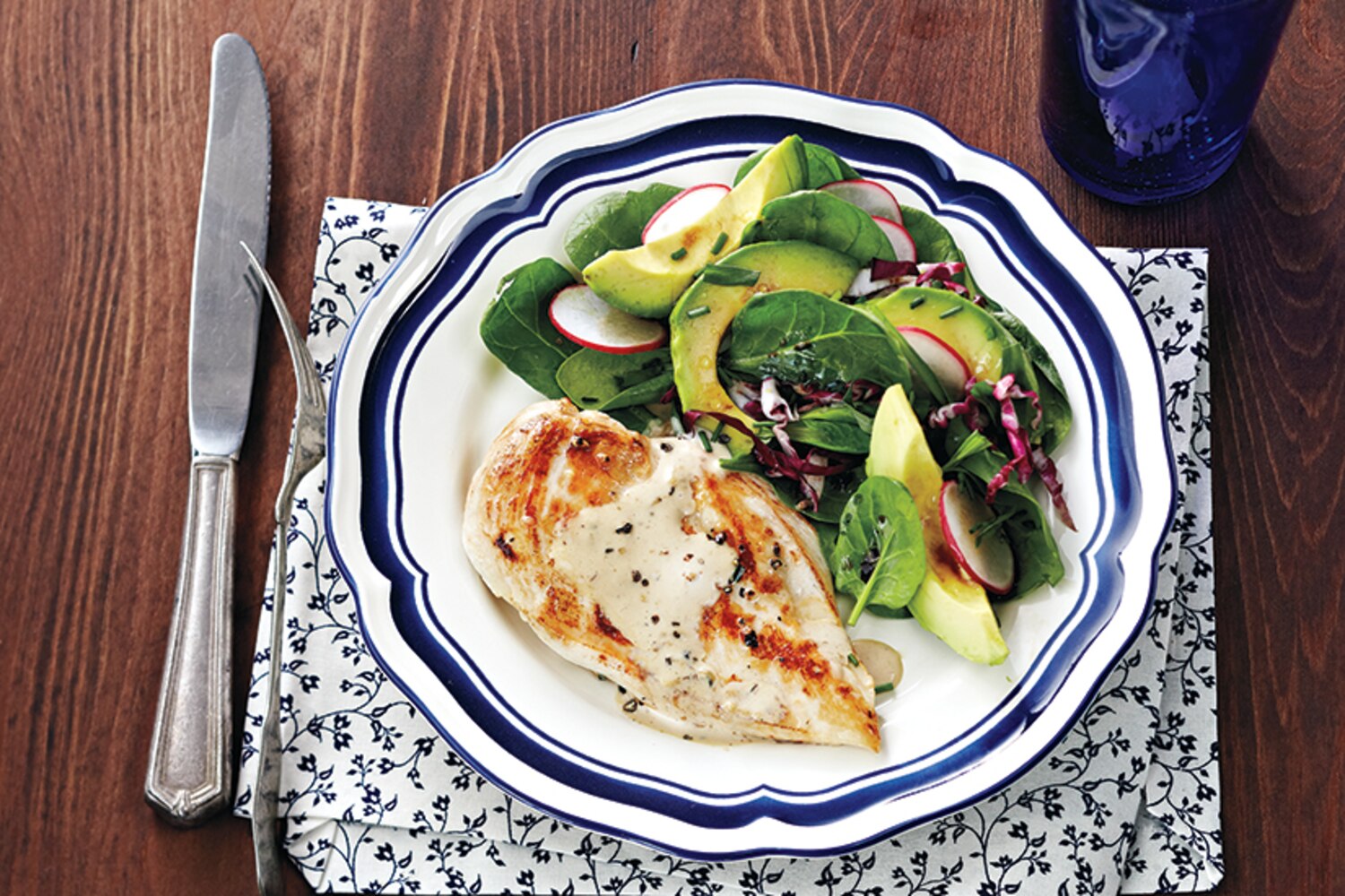 Creamy Chicken Paillard With Avocado Salad | Canadian Living