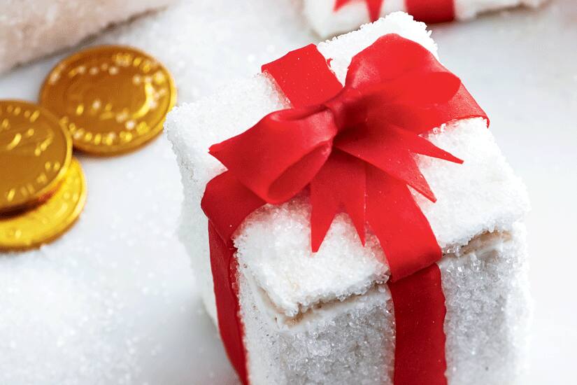 Glittery Holiday Gift Boxes Canadian Living