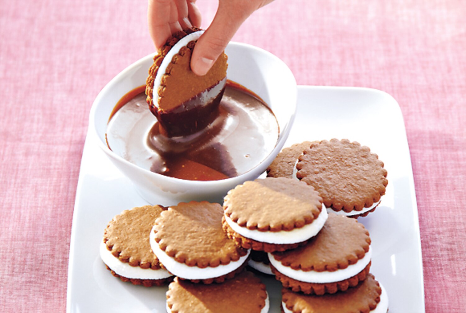 S'mores Chocolate Fondue Canadian Living