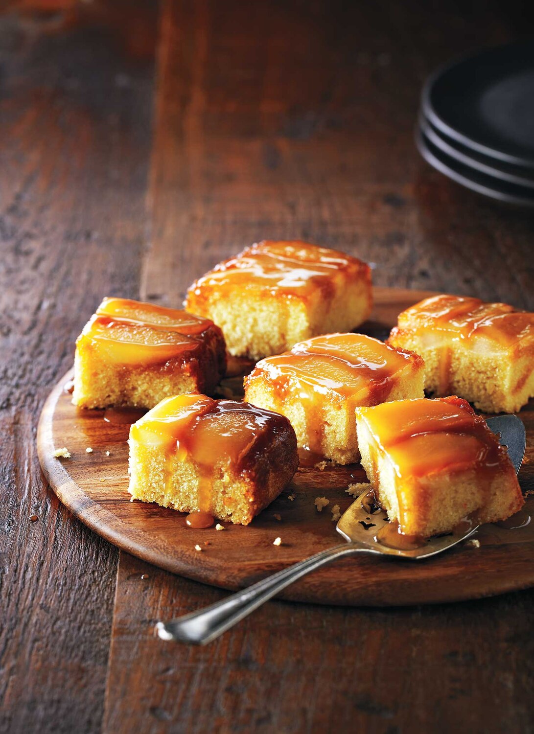 UpsideDown Buttermilk Pear Cake Canadian Living