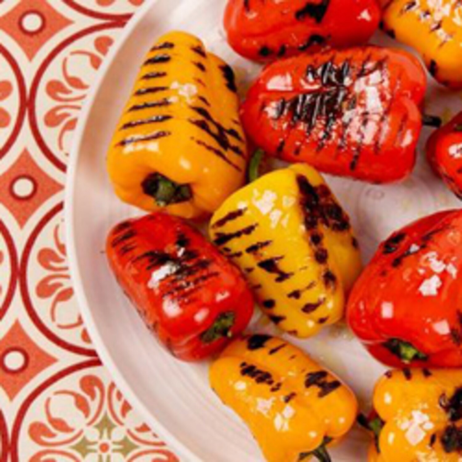Grilled Mini Peppers Canadian Living