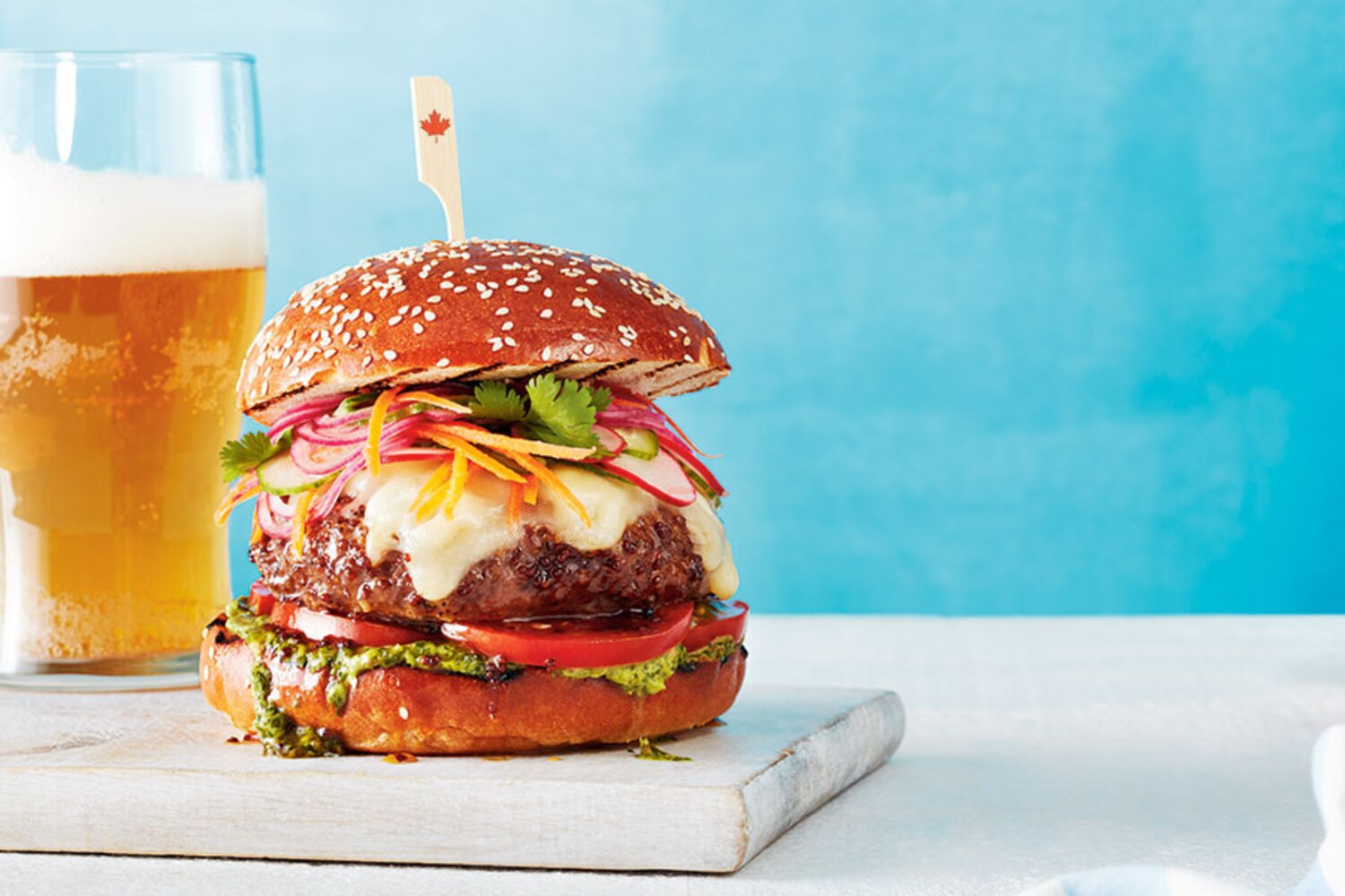 Togarashi Beef Burgers | Canadian Living
