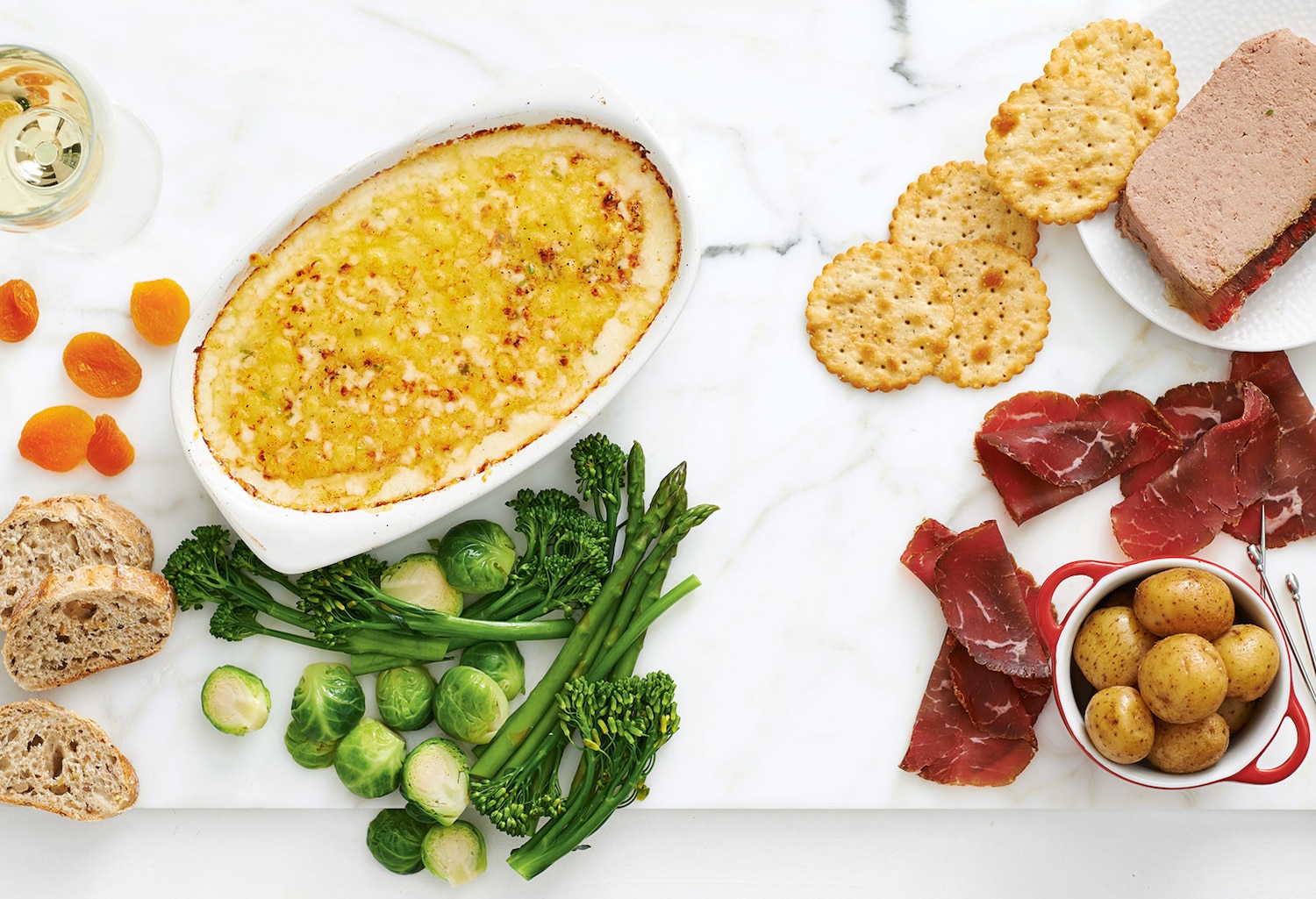 Bubbling Emmental Cheese Dip Canadian Living