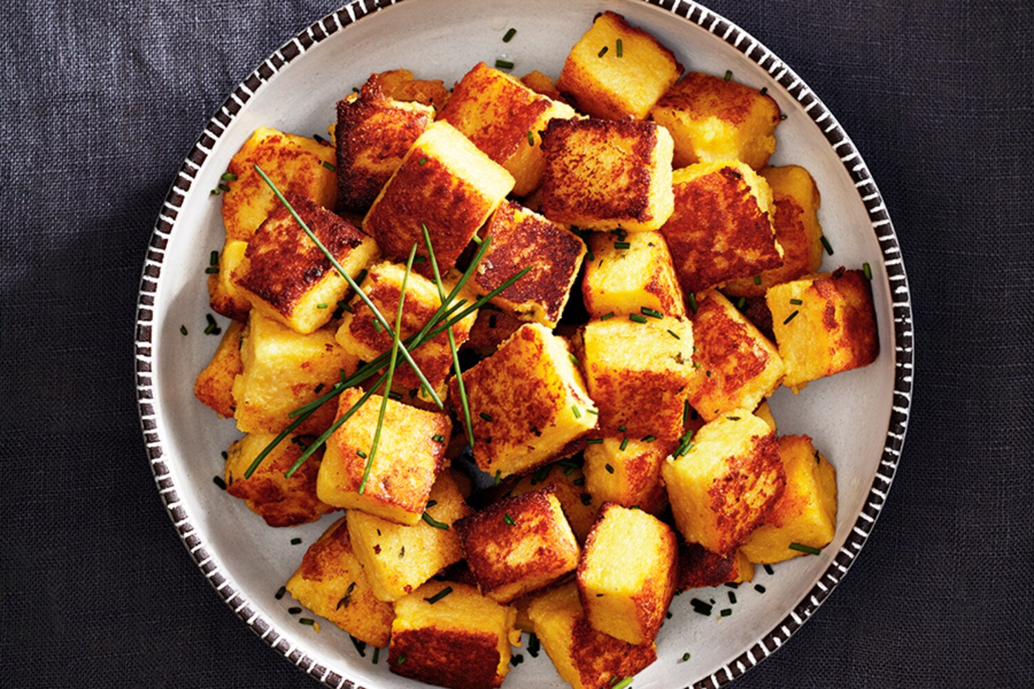 Cheesy Polenta Squares Canadian Living