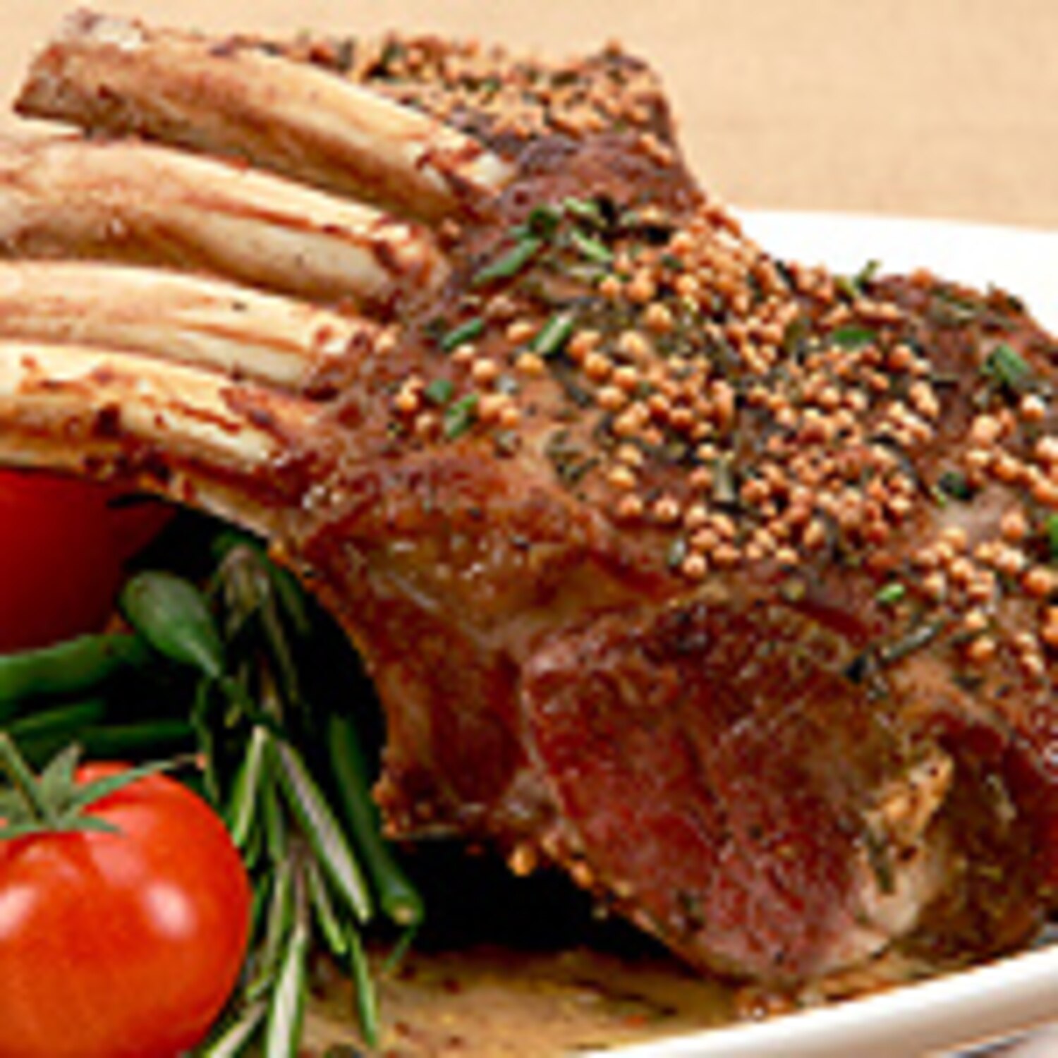 Rack of Lamb with Mustard Sauce Canadian Living