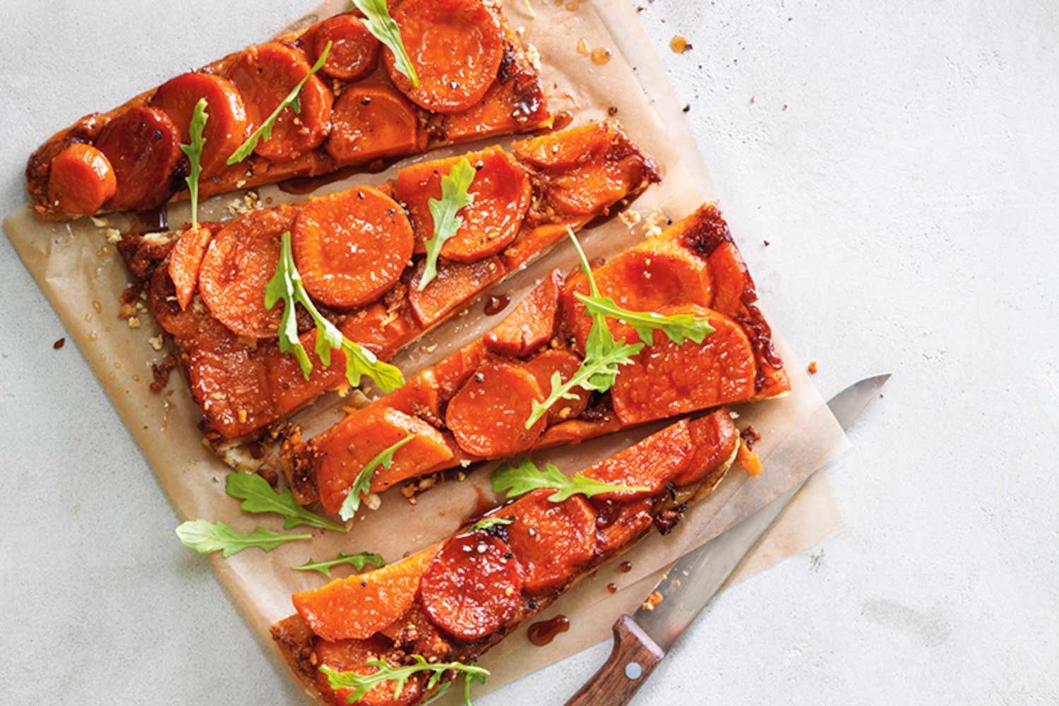 Sweet Potato and Two-Cheese Tarte Tatin | Canadian Living