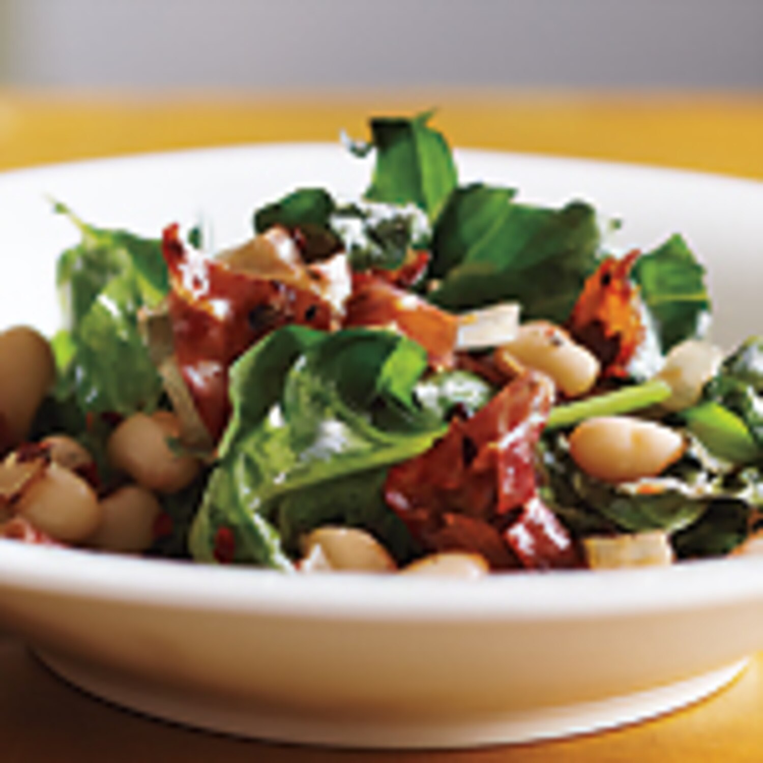 Warm Fava Bean and Dandelion Salad Canadian Living