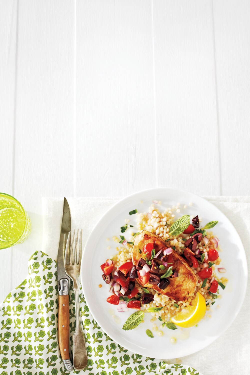 Grilled Pork Chops With Tomato Olive Salsa | Canadian Living