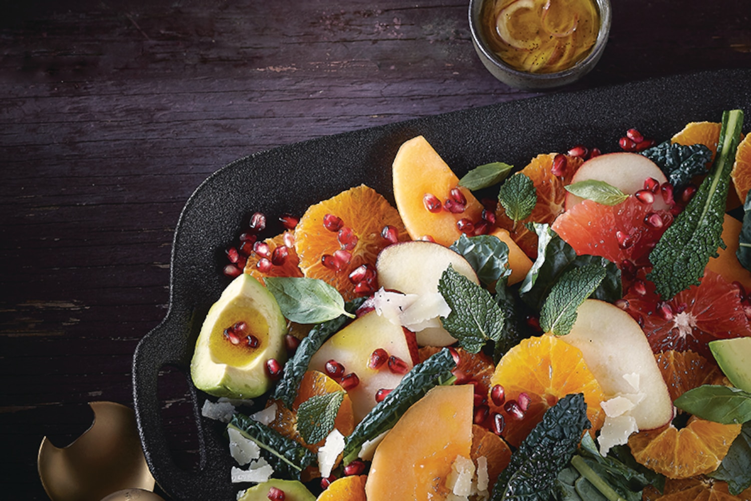 Seasonal Fruit & Vegetable Salad with Gin Vinaigrette | Canadian Living