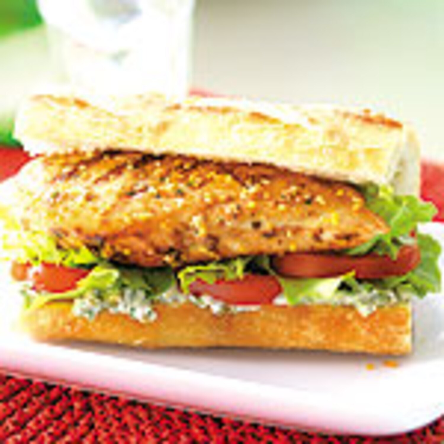 Grilled Chicken Sandwich with Caper Mayo Canadian Living