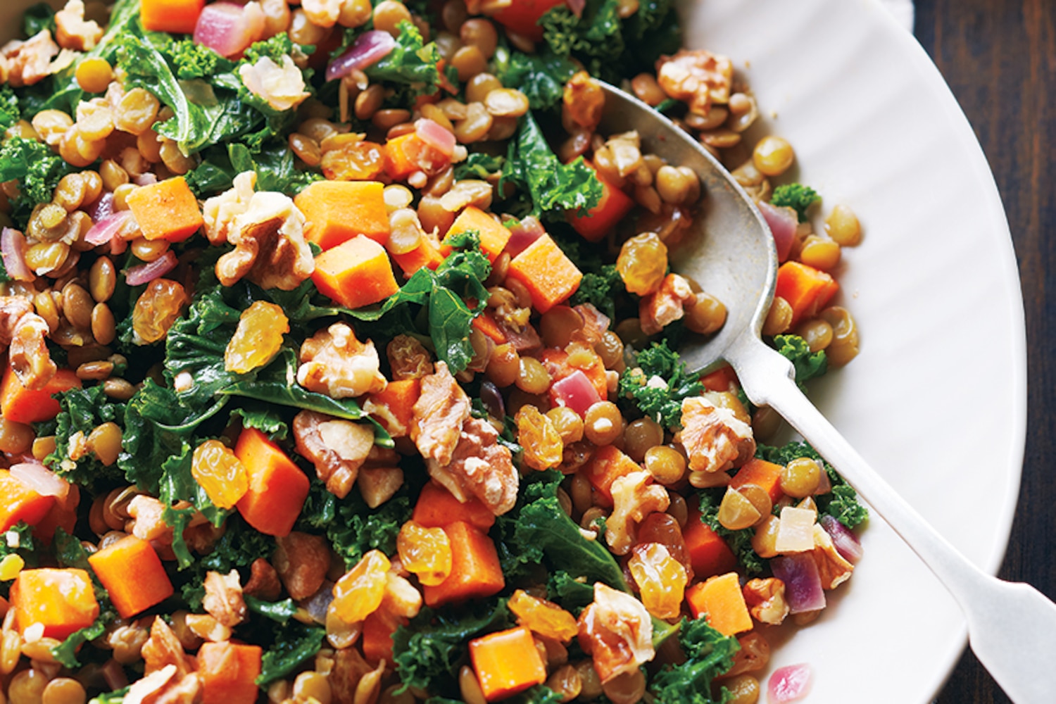 Stewed Kale and Lentils | Canadian Living