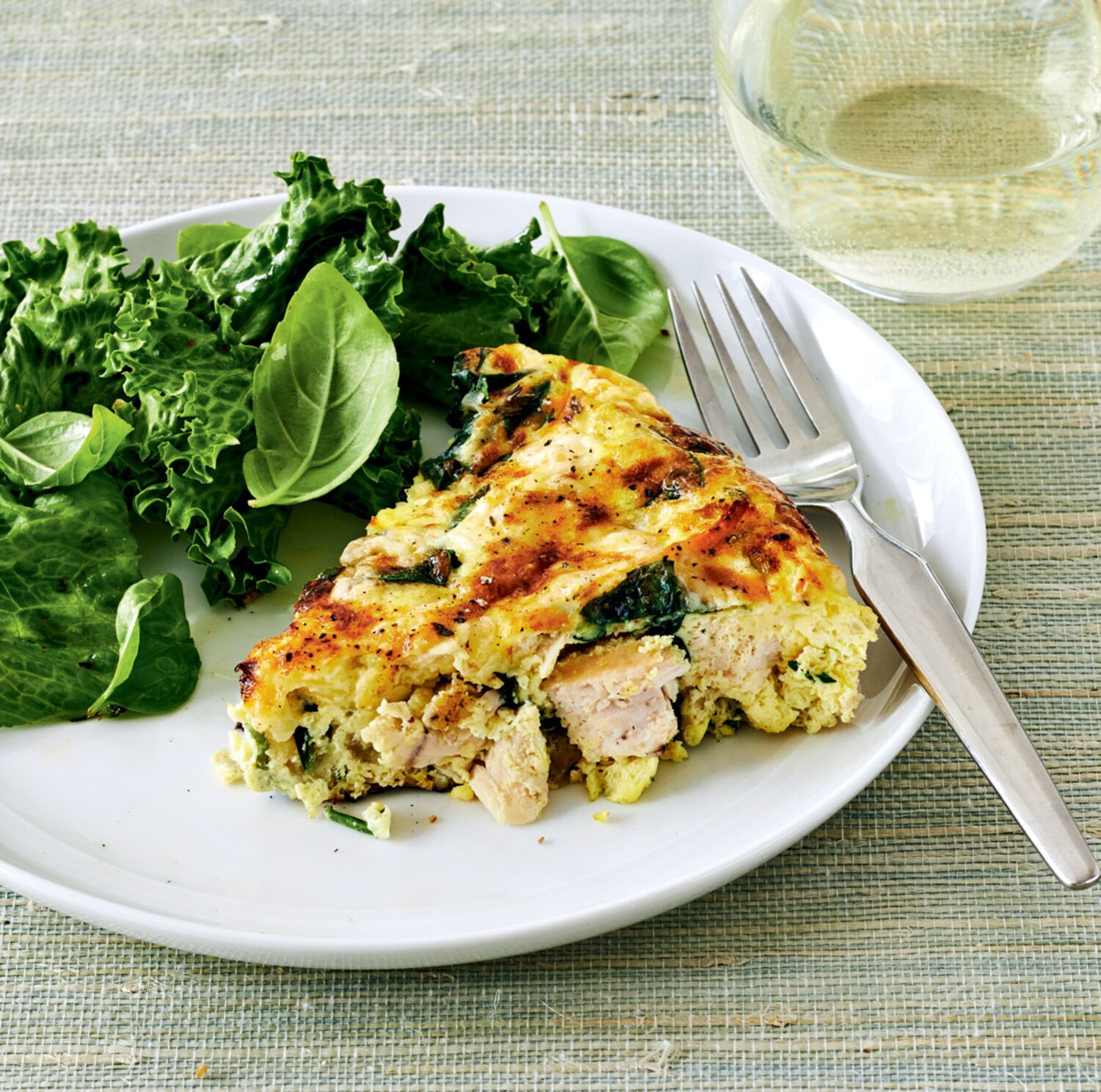 Turkey, Asiago and Spinach Frittata Canadian Living