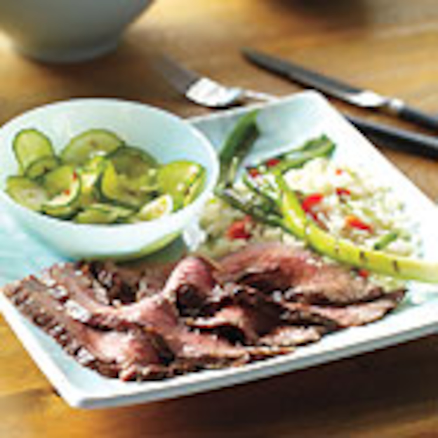 SoyMarinated Flank Steak Canadian Living