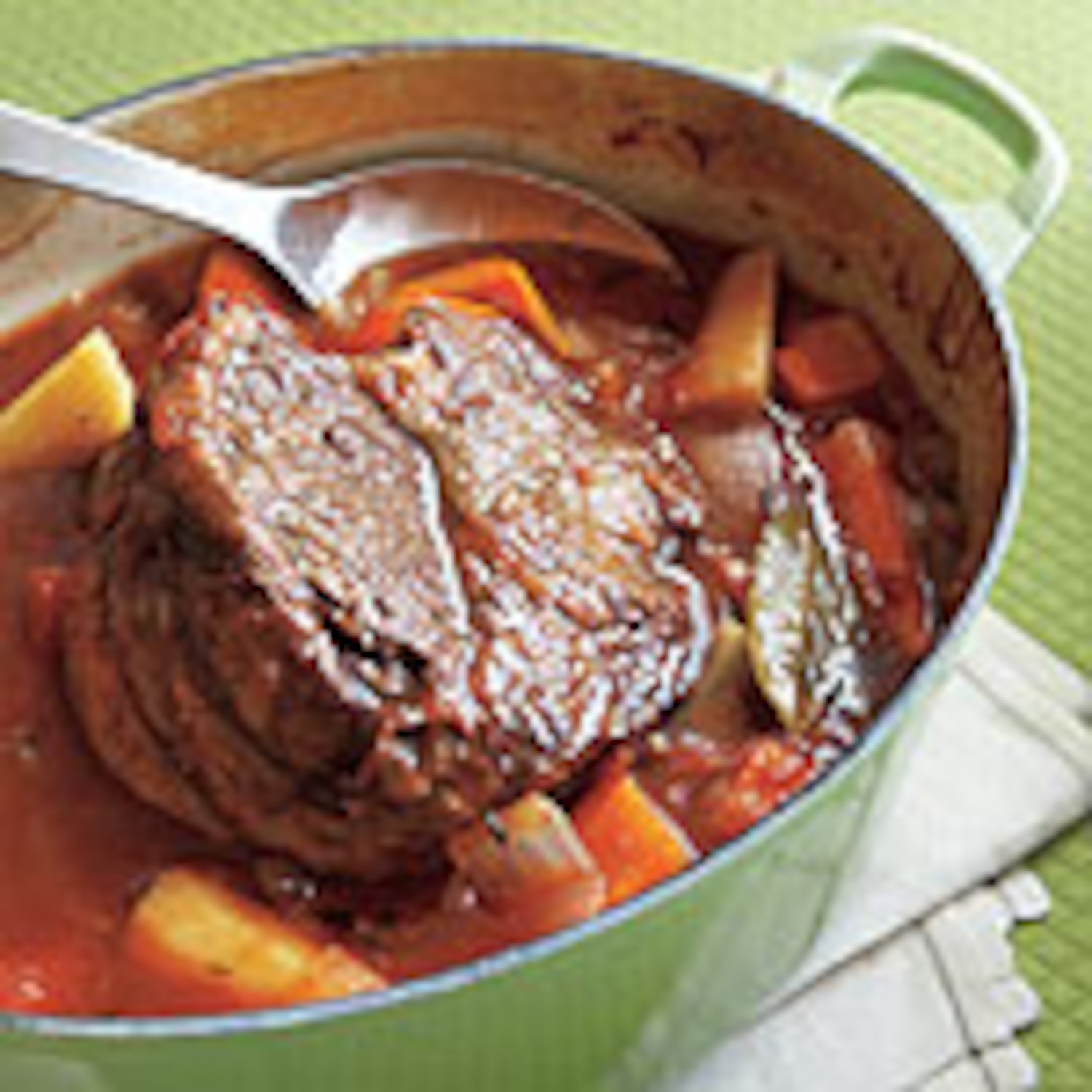 Pot Roast with Parsnips, Turnips and Pearl Onions Canadian Living