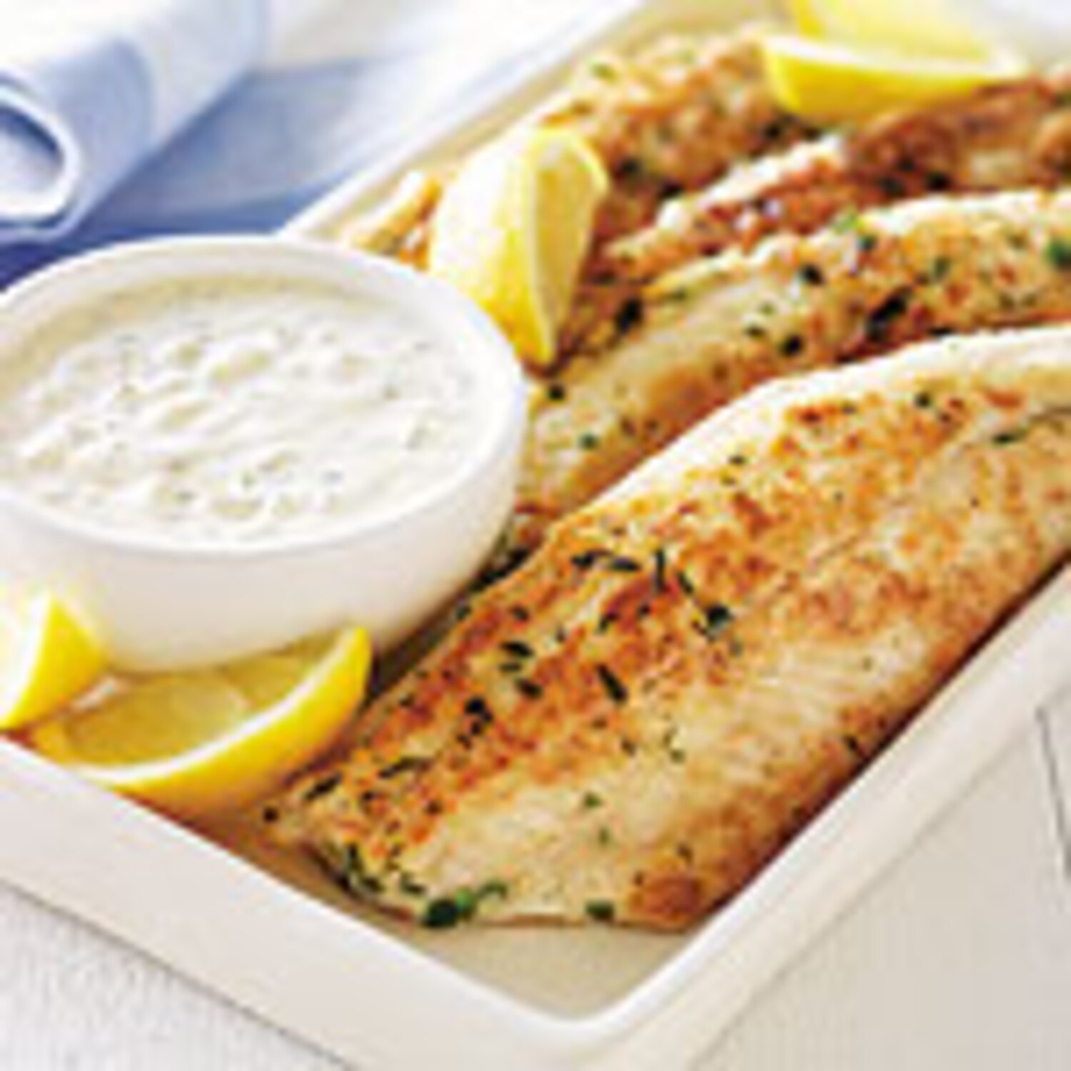 PanFried Fish with Tartar Sauce Canadian Living