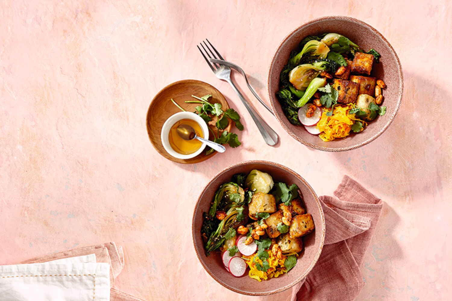 Crispy Tofu & Bok Choy Bowls | Canadian Living