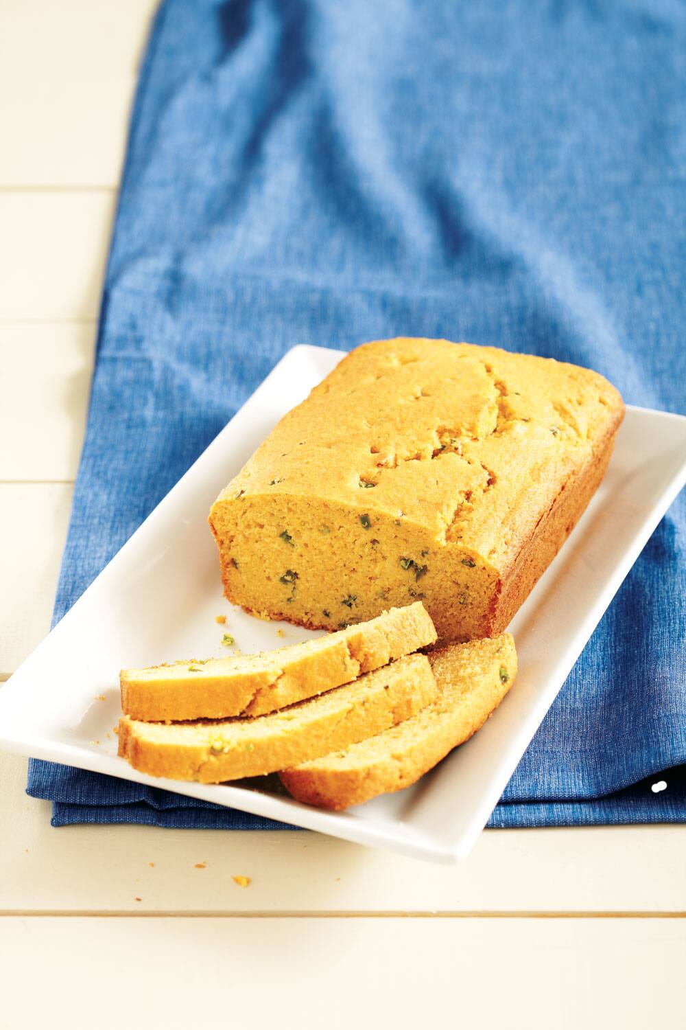 Jalapeño Green Onion Ale Corn Bread