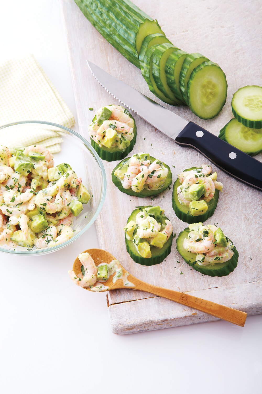 Shrimp Salad Cucumber Bites | Canadian Living