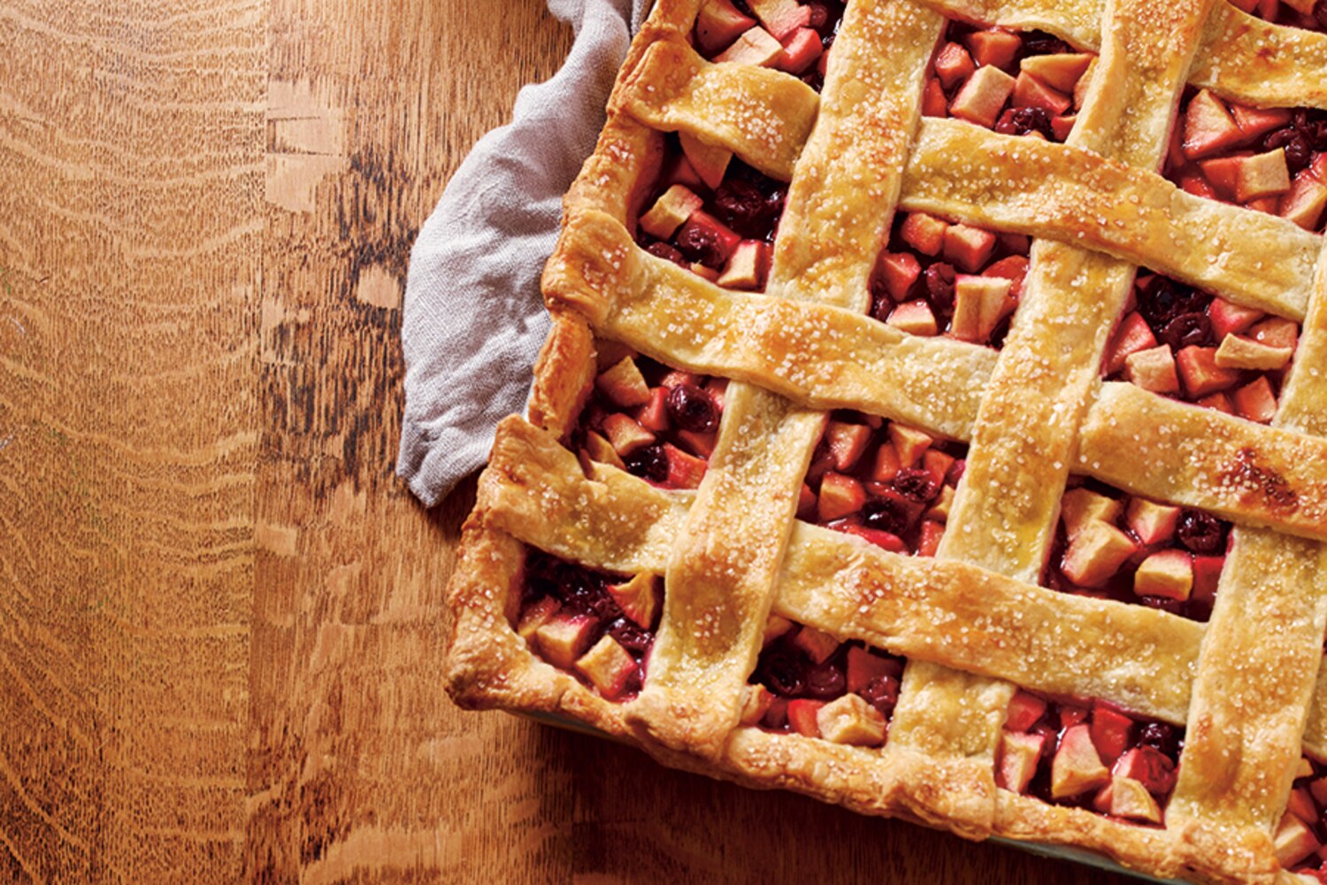Cranberry-Apple Slab Pie | Canadian Living