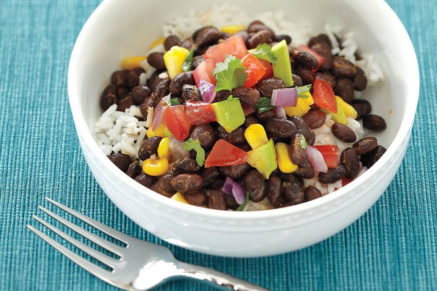 Black Bean Rice Bowl Canadian Living