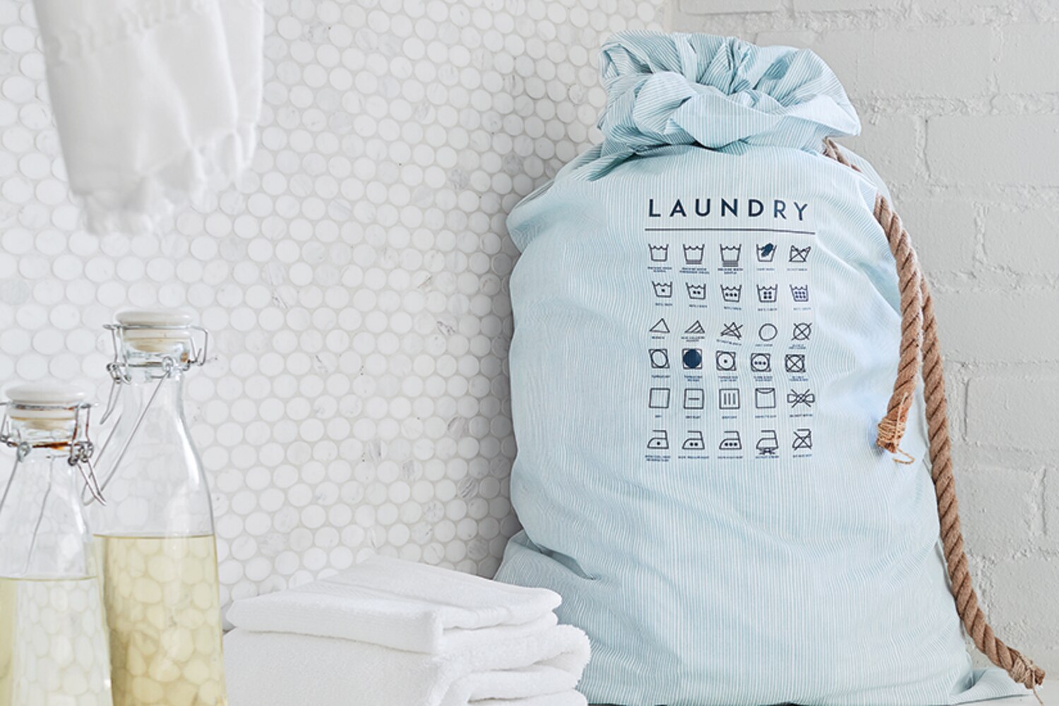 DIY A modern fabric laundry bag Canadian Living