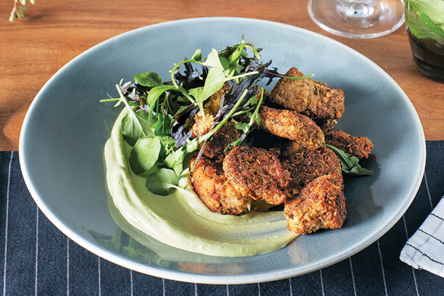 Crispy Pork with Avocado Crema | Canadian Living