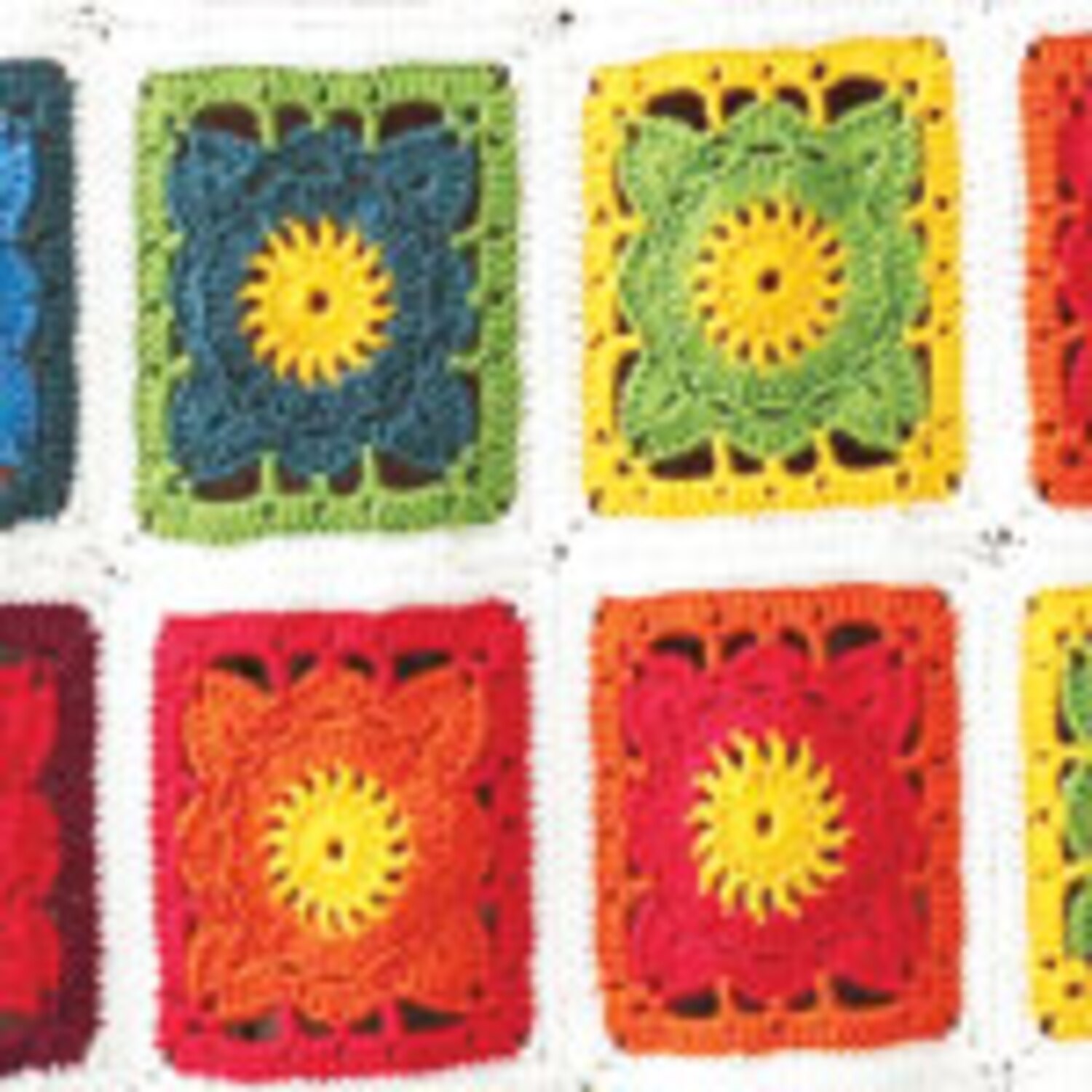 Crochet a colourful blanket Canadian Living